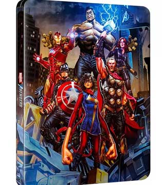Marvels Avengers Steelbook (No Game Included) (Minor Scratch & Dent) (Pre-owned)