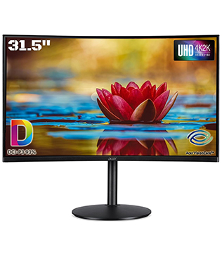 Acer 31.5 Inch EI322QK Curved Full HD Monitor (Pre-owned)