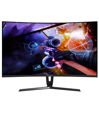 Acer AOPEN 24 inch 24HC1QR (Black) Monitor (Pre-owned)