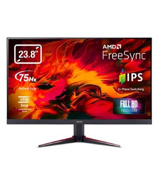 Acer Nitro VG240Y bmiix 24Inch 60Hz Full HD Monitor (Minor Scratch, Pre-owned)