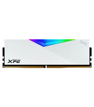 Adata XPG LANCER 16GB DDR5 5200MHz ( AX5U5200C3816G-CLARWH) RGB White Desktop RAM (Pre-owned)