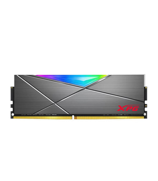 Adata XPG Spectrix D50 16GB (16GBx1) DDR4 3200MHz (AX4U320016G16A-ST50) RGB (Tungsten Grey) Desktop RAM (Pre-owned)