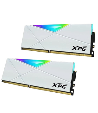 Adata XPG Spectrix D50 RGB 16GB (8GBx2) DDR4 3200MHz (AX4U32008G16A-DW50) Desktop RAM (Pre-owned)