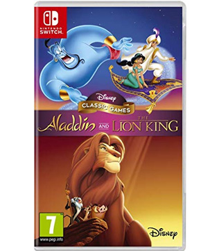 Disney Classic Games Aladdin and The Lion King Nintendo Switch (Pre-owned) (without Original Box and Cover)