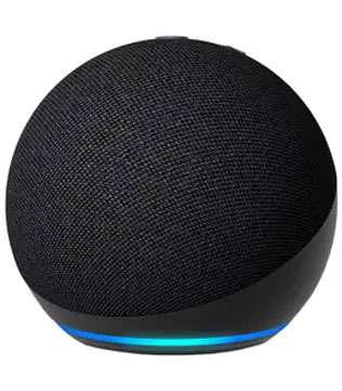 Amazon Echo Dot (5th Gen) (Black) Alexa Built-in Smart Speaker (Pre-owned)