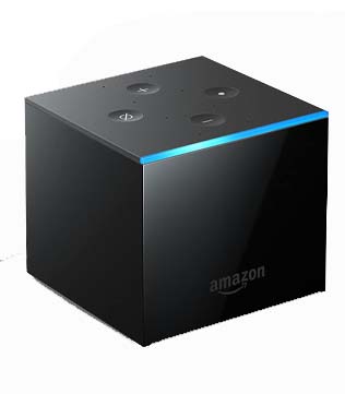 Amazon Fire TV Cube 4K Ultra HD Hands-free Streaming Device with Alexa (Pre-owned)