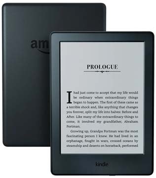 Amazon Kindle (8th Gen) 4GB 6 inch Wi-Fi Only (Black) (Pre-owned)