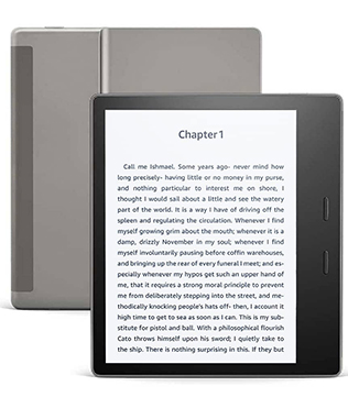 Amazon Kindle Oasis (10th Gen) 32 GB with adjustable warm light 7 inch Wi-Fi Only (Graphite) (Pre-owned)