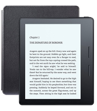 Amazon Kindle Oasis (8th Gen) 4 GB 6 inch Wi-Fi Only (Black) (Pre-owned)