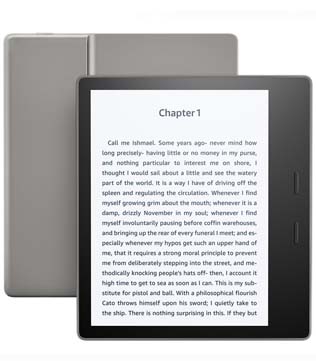 Amazon Kindle Oasis (10th Gen) 8 GB With High Resolution Display, Waterproof 7 inch Wi-Fi Only (Graphite) (Pre-owned)