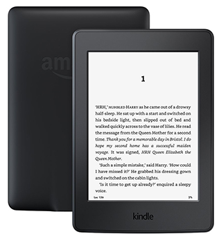 Amazon Kindle Voyage (7th Gen) 4GB Wi-Fi Only (Black) (Pre-owned)
