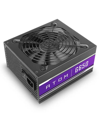 Antec ATOM G650 650 Watt 80 Plus Gold Power Supply (Pre-owned)