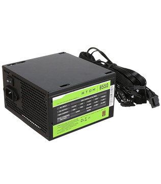 Antec Atom B550 Bronze 550 Watt 80 Plus Non-Modular Power Supply (Pre-owned)