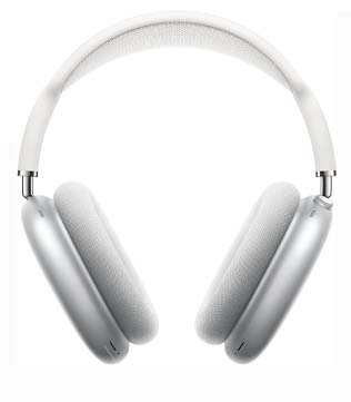 Apple AirPods Max Silver With White headband Wireless Over-Ear Headphones (Pre-owned)