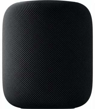 Apple HomePod with Siri Assistant Smart Speaker (Black) (Pre-owned)