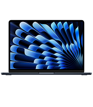 Apple MacBook Air A2681 (2022) M2, 8 Core CPU, 8 GB RAM, 8 Core GPU, 256GB SSD, 13 Inch Midnight Laptop (One Dead Pixel On Display) (Pre-owned)