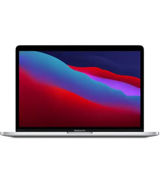 Apple MacBook Pro A2338 (2020) M1, 8 Core CPU, 8GB RAM, 8 Core GPU, 256GB SSD, 13 Inch (Silver) Laptop (Pre-owned)