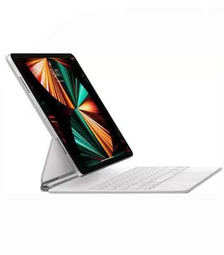 Apple Magic Keyboard for iPad Pro 12.9 inch (3rd, 4th and 5th Generation) (White) (Pre-owned)