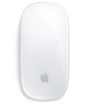 Apple Magic Wireless Mouse A1657 (White) (Minor Scratches) (Pre-owned)