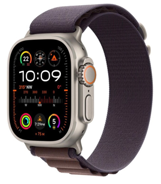Apple Watch Ultra 2 (GPS + Cellular, 49mm) Titanium Case With Indigo Alpine Loop (Pre-owned)