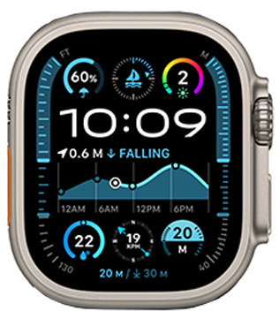 Apple Watch Ultra (GPS + Cellular, 49mm) Titanium Case (Without Strap) (Pre-owned)