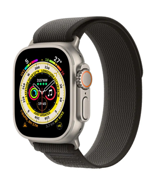 Apple Watch Ultra (GPS + Cellular, 49mm) Titanium Case Colourful Braided Loop (Pre-owned)