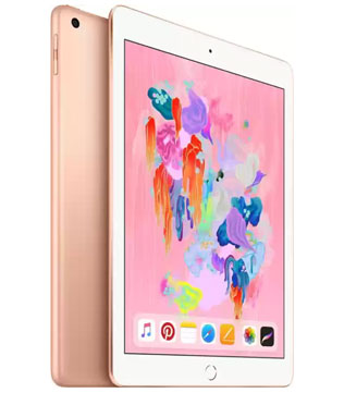 Apple iPad (6th Gen) (A1893) 128 GB ROM 9.7 inch with Wi-Fi Only (Gold) (Pre-owned)