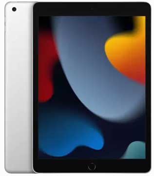 Apple iPad (9th Gen) (A2602) 64 GB ROM 10.2 Inch with Wi-Fi Only (Silver) (Pre-owned)