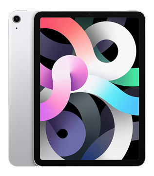 Apple iPad Air (4th Gen) (A2316) 64 GB 10.9 Inch with Wi-Fi Only (Silver) (Pre-owned)