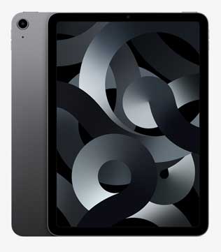 Apple iPad Air (4th Gen) (A2316) 64 GB 10.9 Inch with Wi-Fi Only (Space Grey) (Pre-owned)