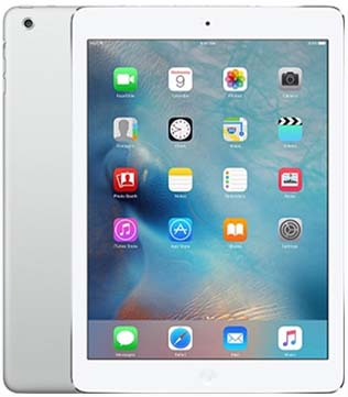 Apple iPad Air (A1474) 16 GB 9.7 inch with Wi-Fi Only (Silver) (Pre-owned)