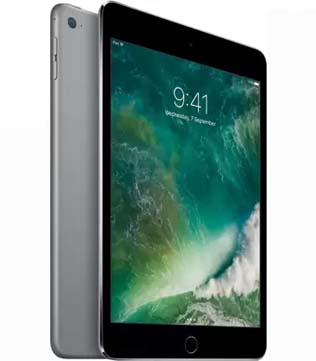 Apple iPad Mini (4th Gen) (A1538) 128 GB ROM 7.9 inch with Wi-Fi Only (Space Grey) (Pre-owned)