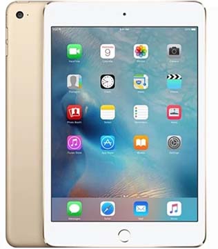 Apple iPad Mini (4th Gen) (A1550) 128 GB 7.9 Inch with Wi-Fi + Cellular (Gold) (Pre-owned)
