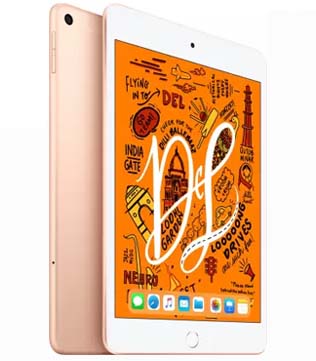 Apple iPad Mini (5th Gen) (A2124) 256 GB ROM 7.9 inch with Wi-Fi + Cellular (Gold) (Pre-owned)