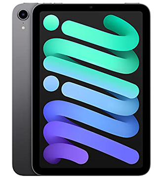 Apple iPad Mini (6th Gen) (A2567) 64 GB ROM 8.3 Inch with Wi-Fi Only (Space Grey) (Pre-owned)