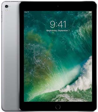 Apple iPad Pro (1st Gen) (A1673) 32 GB ROM 9.7 inch with Wi-Fi Only (Space Grey) (Pre-owned)