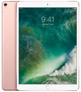 Apple iPad Pro (1st Gen) (A1701) 64 GB ROM 10.5 Inch with Wi-Fi Only (Rose Gold) (Pre-owned)