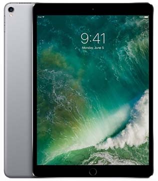 Apple iPad Pro (1st Gen) (A1701) 64 GB ROM 10.5 Inch with Wi-Fi Only (Space Grey) (Pre-owned)