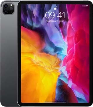 Apple iPad Pro (2nd Gen) (A2068) 256GB GB 11 Inch with Wi-Fi + Cellular (Space Grey) (Pre-owned)