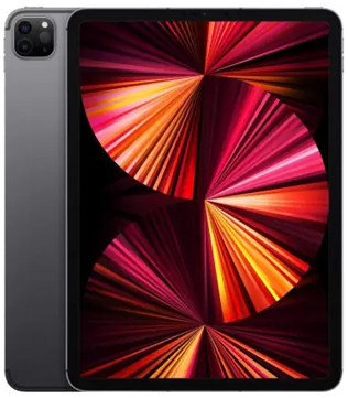 Apple iPad Pro (3rd Gen) (A2377) 256 GB ROM 11 inch with Wi-Fi Only (Space Grey) (Pre-owned)