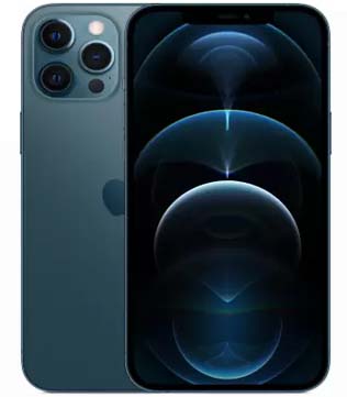 Apple iPhone 12 Pro Max 128 GB Pacific Blue (Battery Health 85%) (Minor Wear and Tear) (Pre-owned)