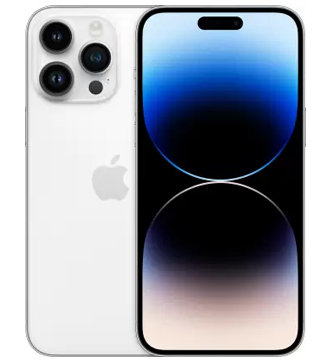 Apple iPhone 14 Pro Max 256 GB Silver (Battery Health 91%) (Dual E-sim Variant) (Pre-owned)