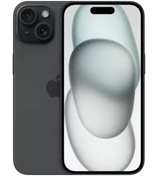 Apple iPhone 15 128 GB Black (Battery Health 88%) (Pre-owned)