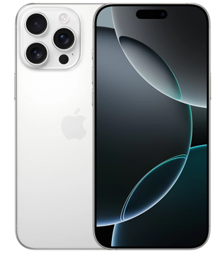 Apple iPhone 16 Pro Max 256 GB White Titanium (Battery Health 100%) (Scratches) (Pre-owned)