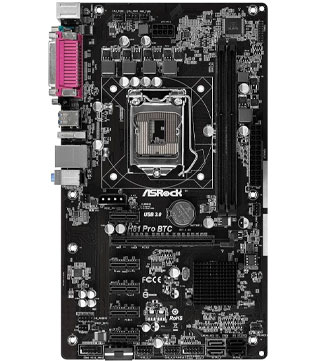 Asrock H81Pro BTC Motherboard (Pre-owned)
