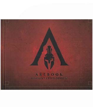 Assassins Creed Odyssey Hard Cover Art Book (No Game Included) (Pre-owned)