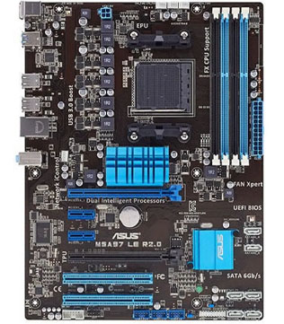 Asus AMD M5A97 LE R2.0 Motherboard (Pre-owned)