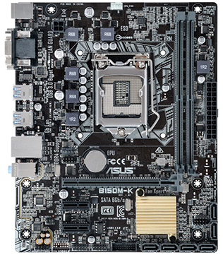 Asus B150M-K Motherboard (Pre-owned)