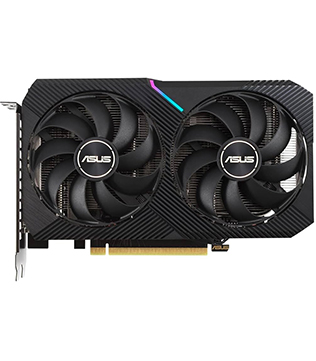 Asus Dual GeForce RTX 3050 OC Edition 8GB GDDR6 (DUAL-RTX3050-O8G) Graphics Card (Pre-owned)