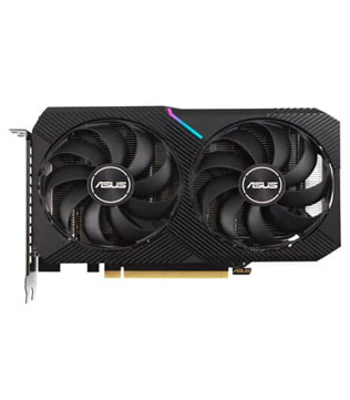Asus Dual RTX 3050 OC LHR 8GB Gaming Graphics Card (Pre-owned)